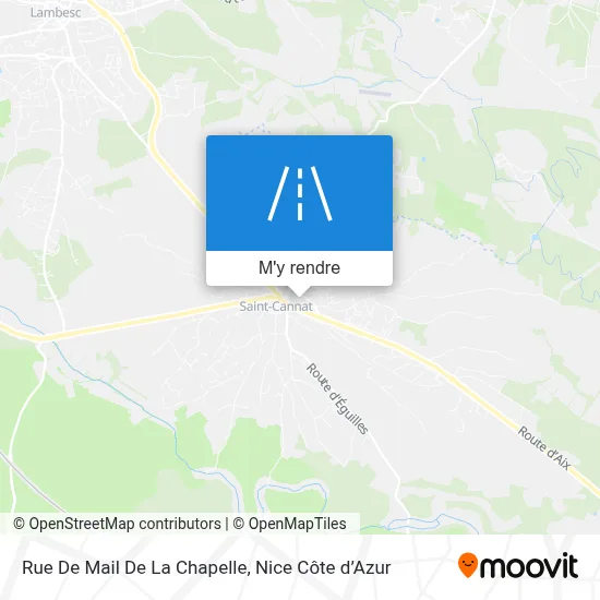 Rue De Mail De La Chapelle plan