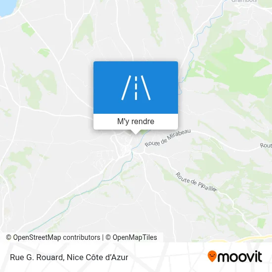 Rue G. Rouard plan