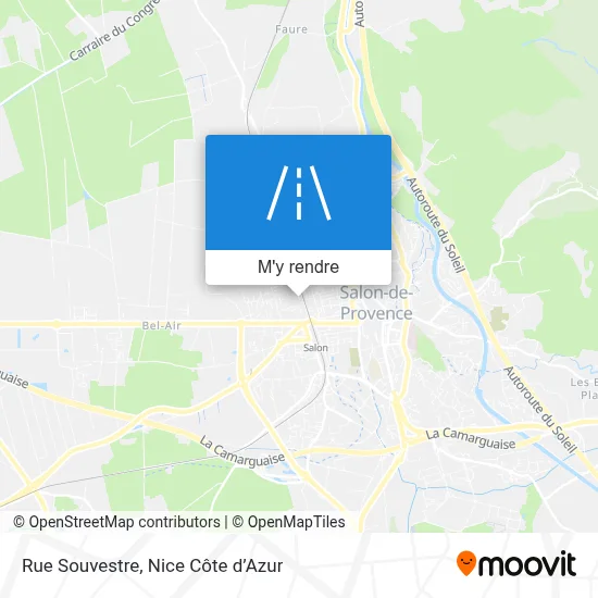 Rue Souvestre plan