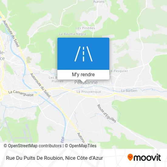 Rue Du Puits De Roubion plan