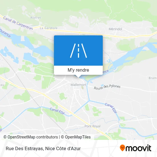 Rue Des Estrayas plan