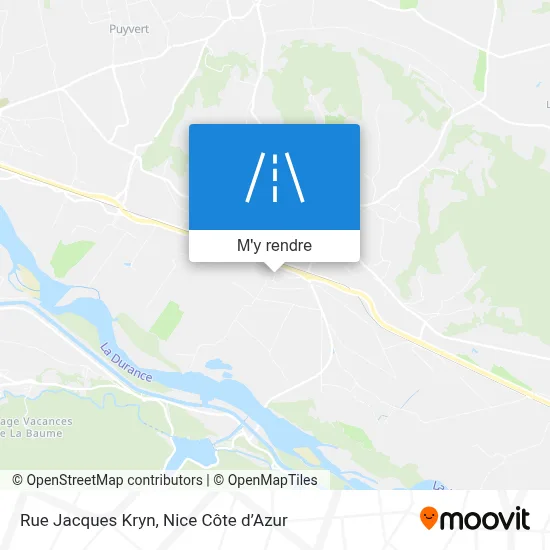 Rue Jacques Kryn plan