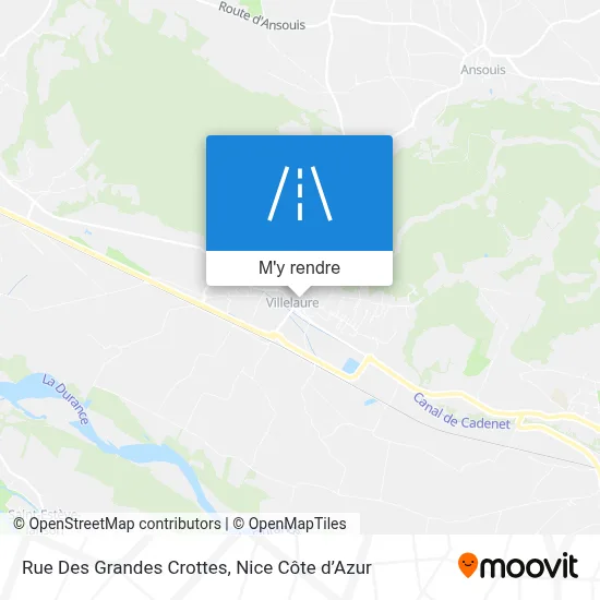 Rue Des Grandes Crottes plan
