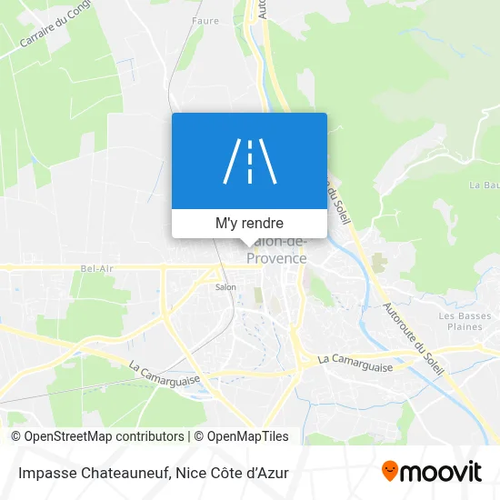 Impasse Chateauneuf plan