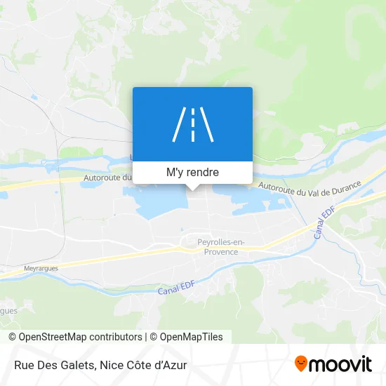Rue Des Galets plan