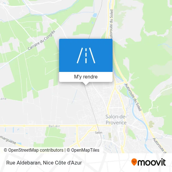 Rue Aldebaran plan
