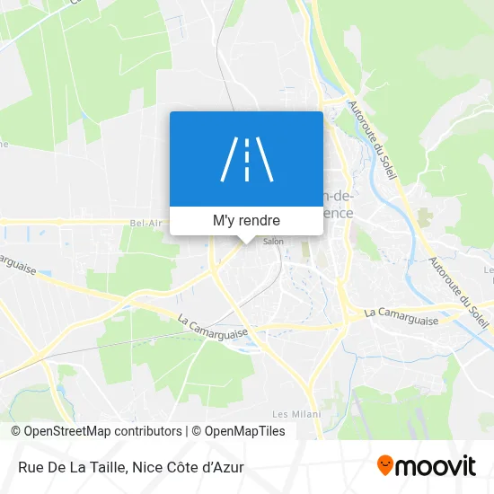 Rue De La Taille plan