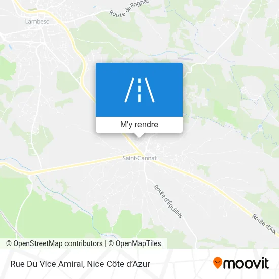 Rue Du Vice Amiral plan