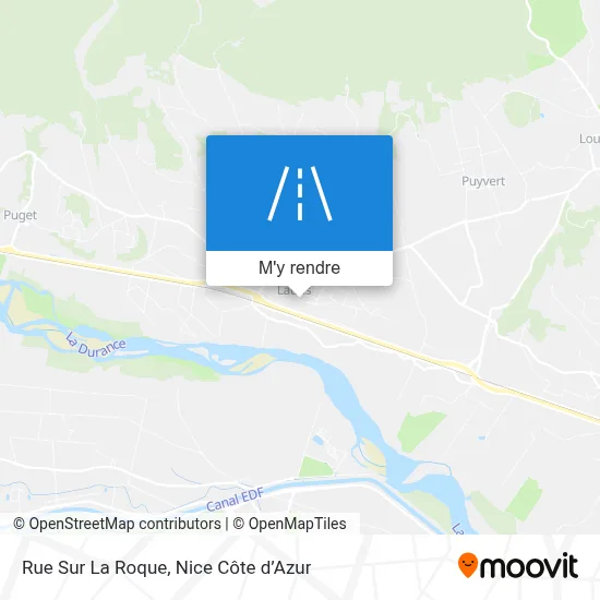 Rue Sur La Roque plan