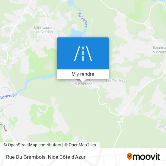 Rue Du Grambois plan