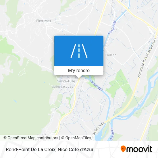 Rond-Point De La Croix plan