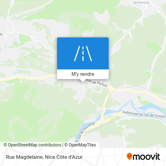 Rue Magdelaine plan