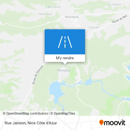 Rue Janson plan