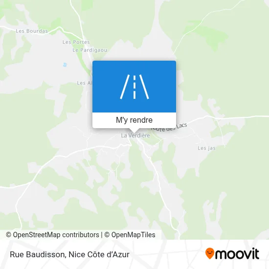 Rue Baudisson plan