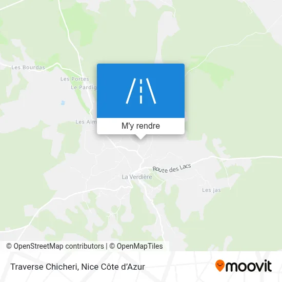 Traverse Chicheri plan