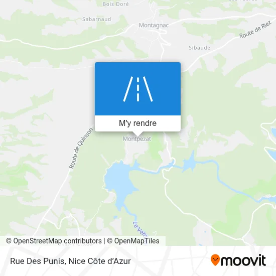 Rue Des Punis plan