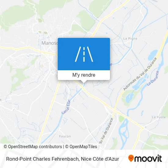 Rond-Point Charles Fehrenbach plan