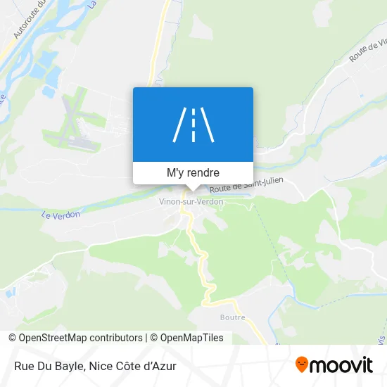 Rue Du Bayle plan