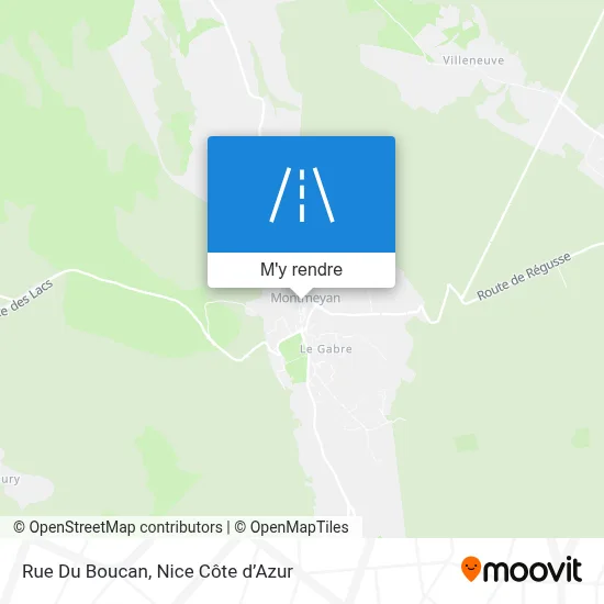 Rue Du Boucan plan