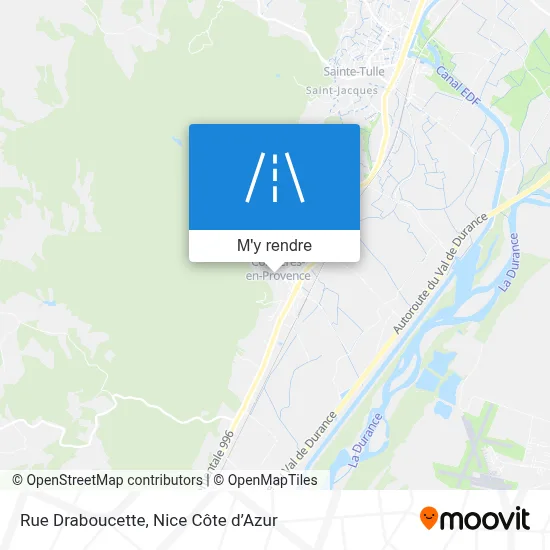 Rue Draboucette plan