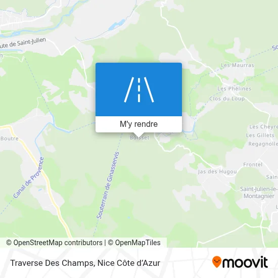 Traverse Des Champs plan