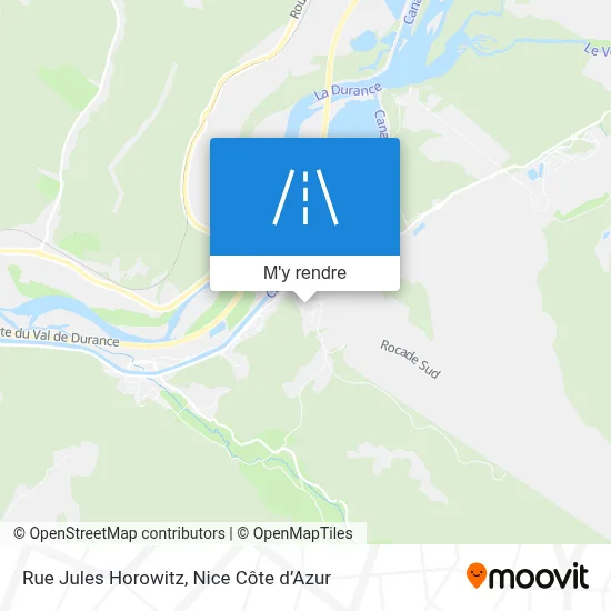 Rue Jules Horowitz plan