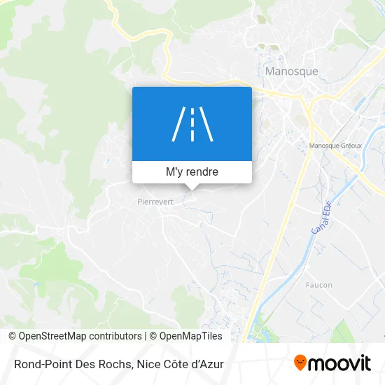 Rond-Point Des Rochs plan