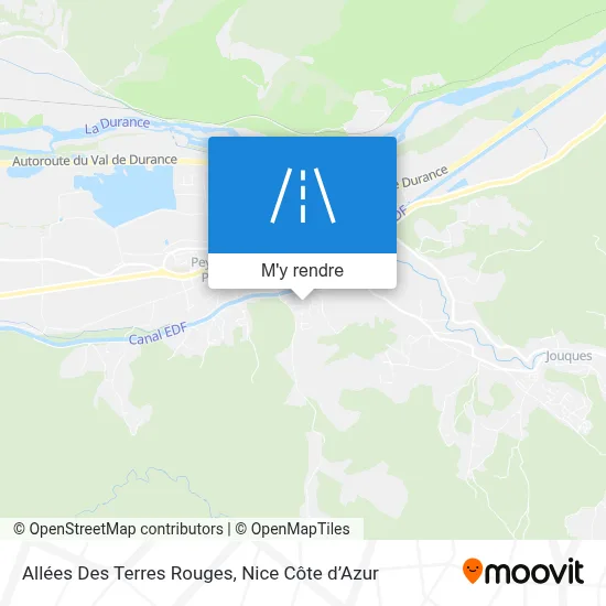 Allées Des Terres Rouges plan