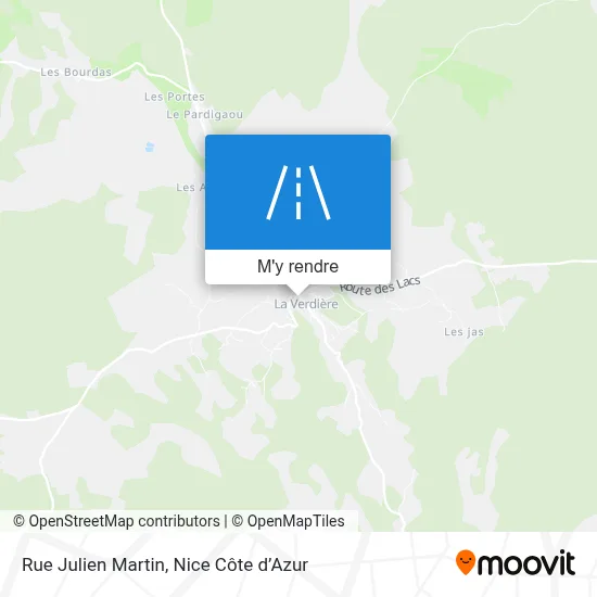 Rue Julien Martin plan