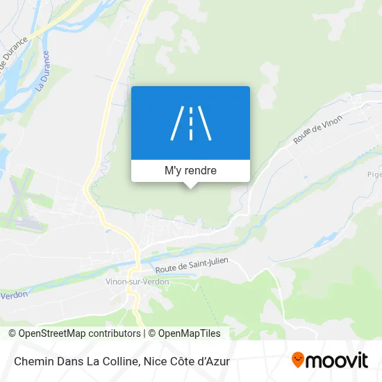 Chemin Dans La Colline plan