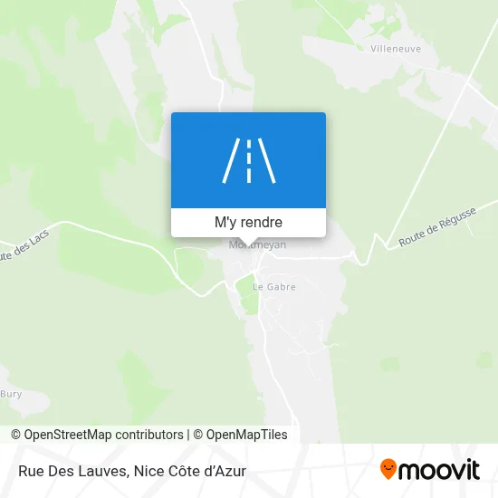 Rue Des Lauves plan