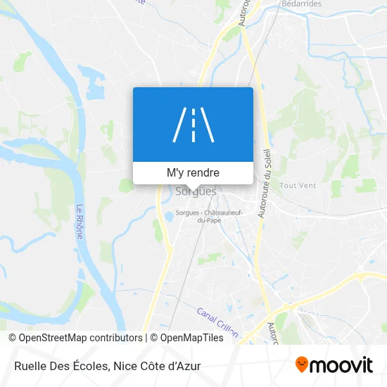 Ruelle Des Écoles plan