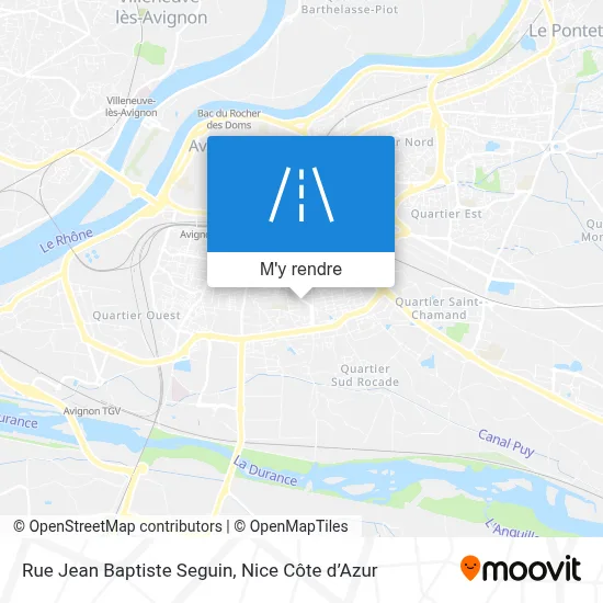 Rue Jean Baptiste Seguin plan