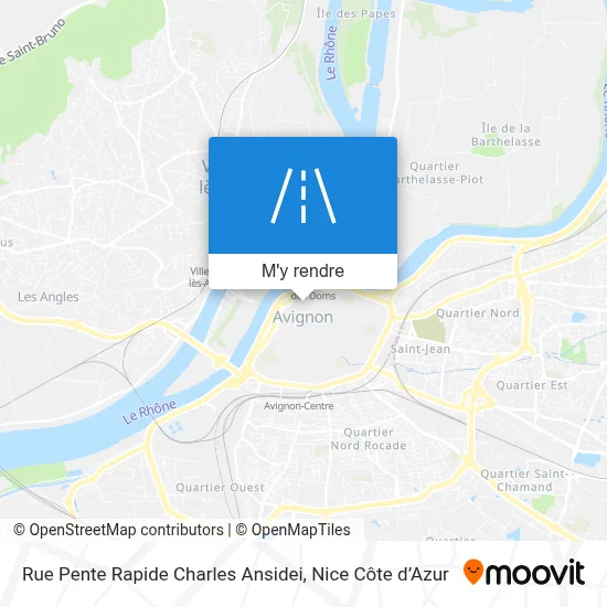 Rue Pente Rapide Charles Ansidei plan