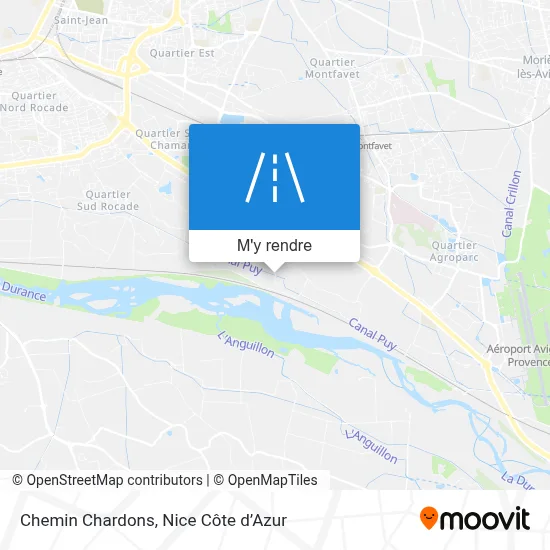 Chemin Chardons plan