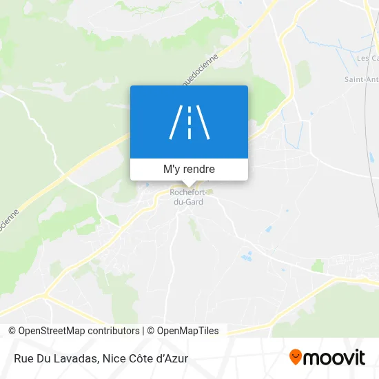 Rue Du Lavadas plan