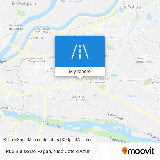 Rue Blaise De Pagan plan