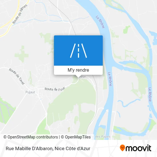 Rue Mabille D'Albaron plan