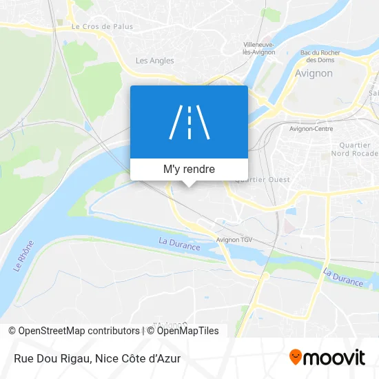 Rue Dou Rigau plan