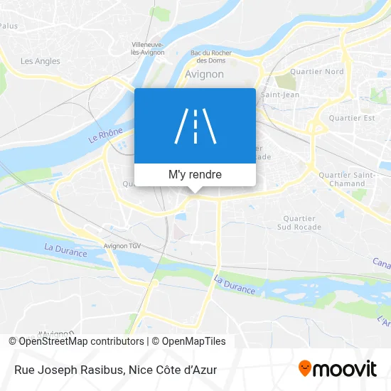 Rue Joseph Rasibus plan