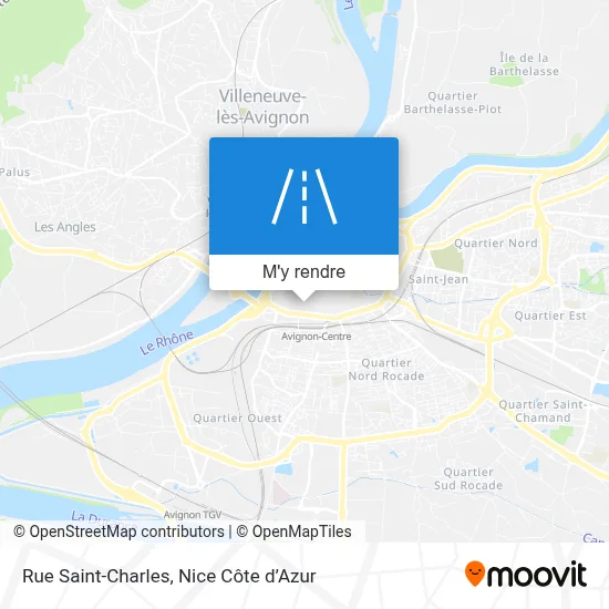 Rue Saint-Charles plan