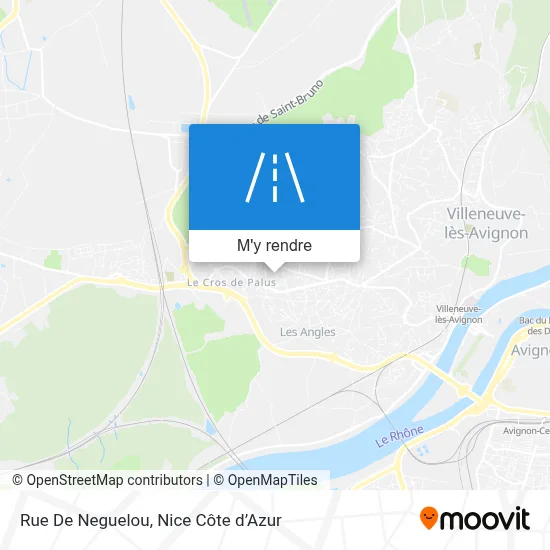 Rue De Neguelou plan