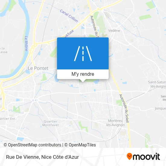 Rue De Vienne plan