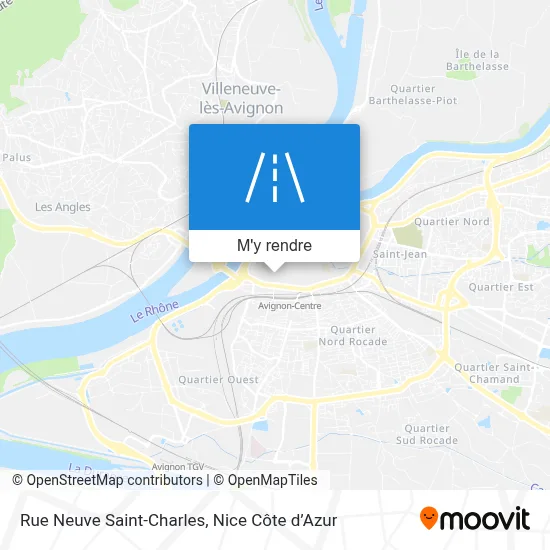 Rue Neuve Saint-Charles plan