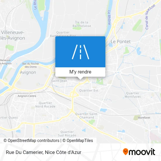 Rue Du Camerier plan