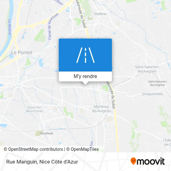 Rue Manguin plan