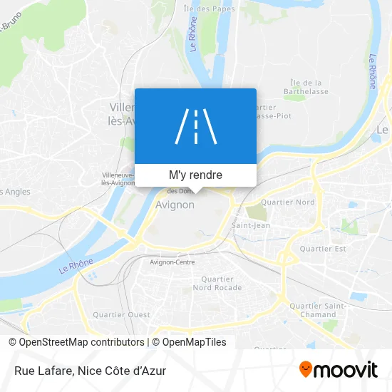 Rue Lafare plan