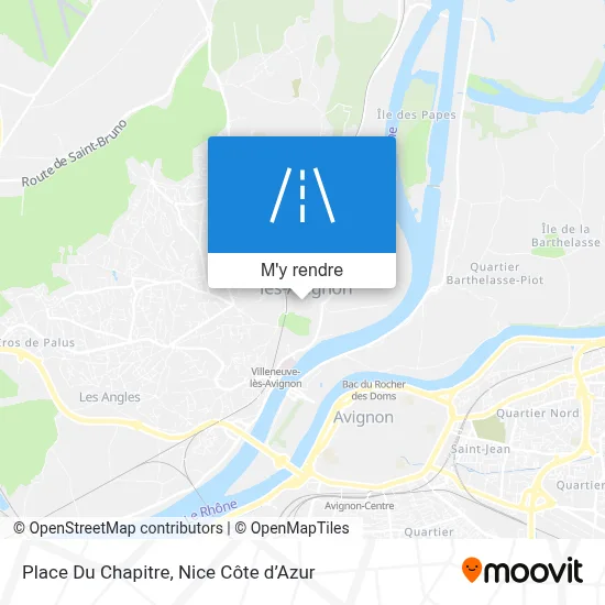 Place Du Chapitre plan