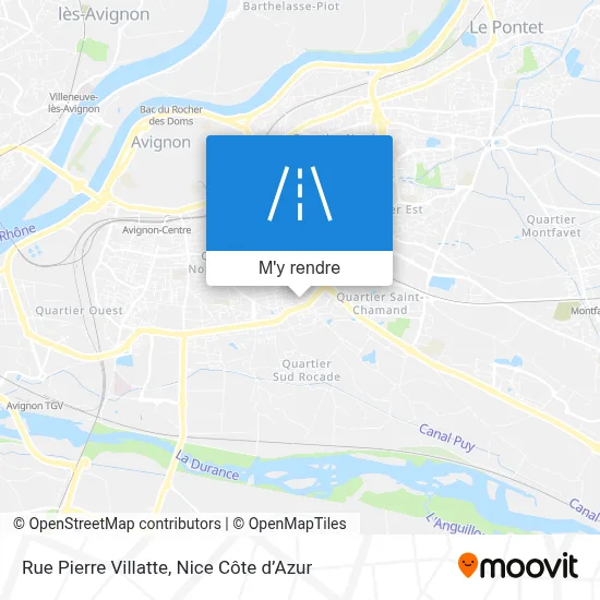 Rue Pierre Villatte plan