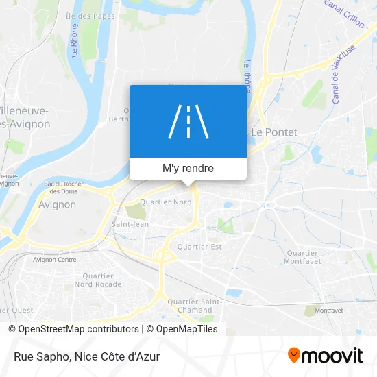 Rue Sapho plan